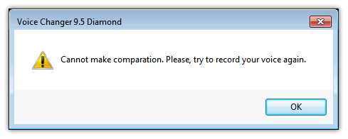 Error message Error message